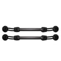 Snubber TWIST - Tar Black - Pair