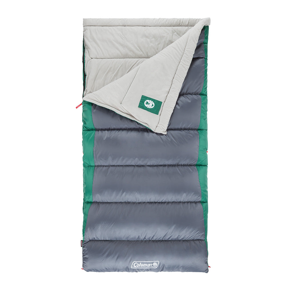 Coleman Autumn Glen™ Big & Tall Sleeping Bag – 40°F | Lightweight Coletherm® Insulated Rectangular Sleeping Bag